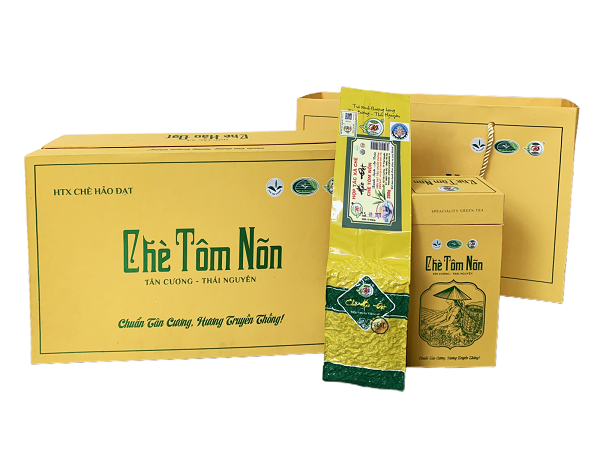 bao bì sản phẩm chè ocop