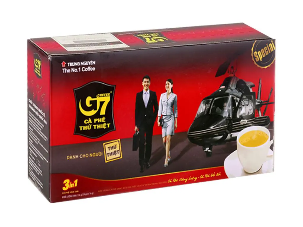 vỏ hộp cà phê hòa tan G7