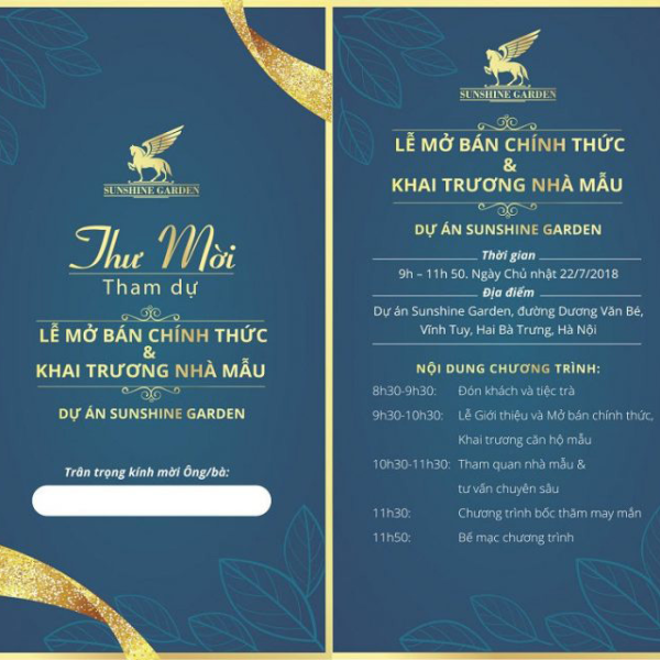 Thiệp Khai Trương