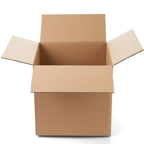 Thùng carton size 60cm, sóng B, 3 lớp, 1 mặt nâu