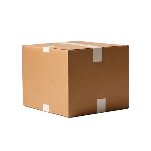 Hộp carton 8x8x4cm nắp đối, 3 lớp, sóng B, mặt nâu đáy mộc