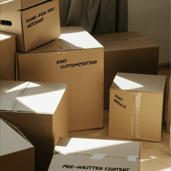 Thùng carton chuyển nhà 5 lớp, nắp đối, mặt nâu
