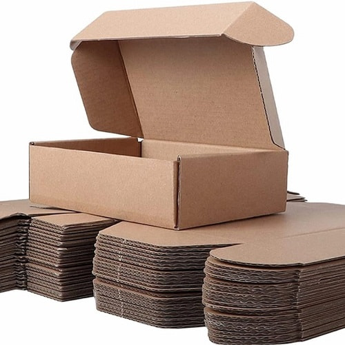 Hộp carton nắp gài sóng B, 3 lớp | Chịu lực tốt
