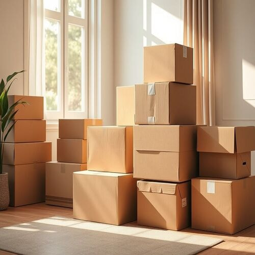 Thùng carton đóng hàng ship cod, chịu lực tốt