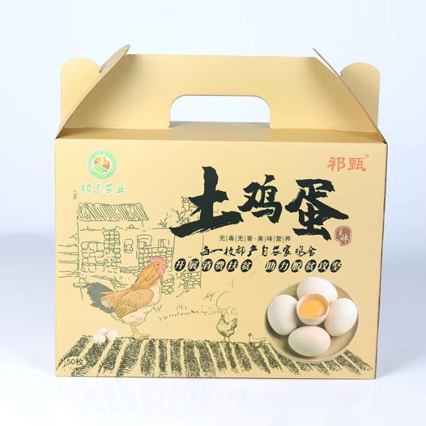 Hộp giấy đựng trứng cao cấp cho thương hiệu nông sản sạch