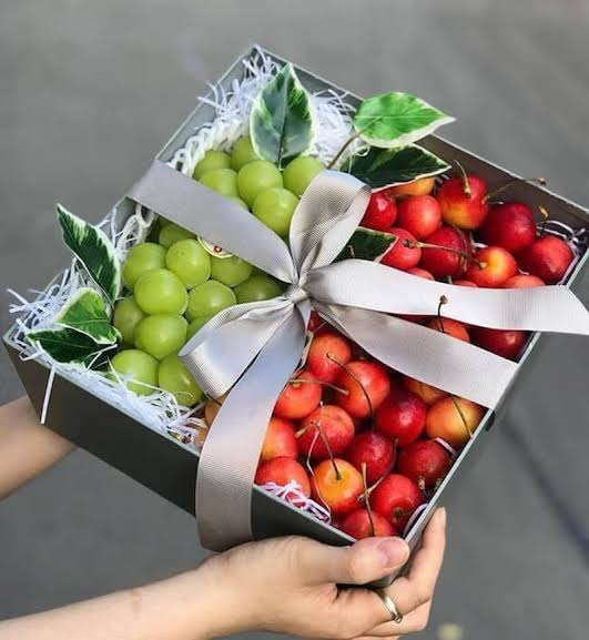 In hộp túi trái cây hoa quả, hộp hoa tươi