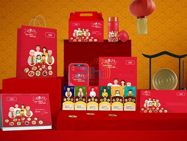 In ấn phẩm Tết