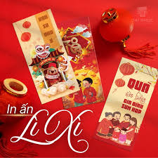 In bao bì lì xì tết, phong bì tết